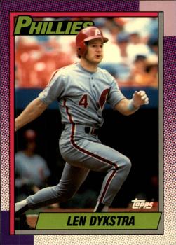 1990 Topps - Collector's Edition (Tiffany) #515 Lenny Dykstra Front