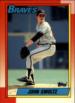 1990 Topps - Collector's Edition (Tiffany) #535 John Smoltz Front