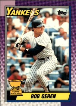 1990 Topps - Collector's Edition (Tiffany) #536 Bob Geren Front