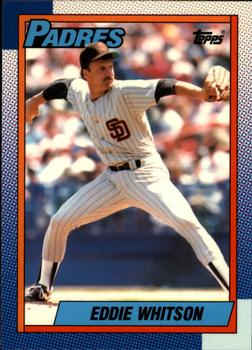 1990 Topps - Collector's Edition (Tiffany) #618 Eddie Whitson Front
