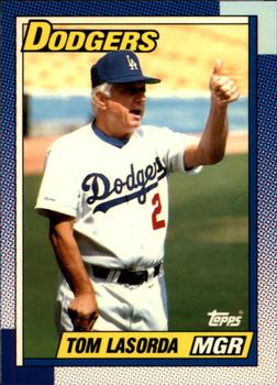 1990 Topps - Collector's Edition (Tiffany) #669 Tom Lasorda Front