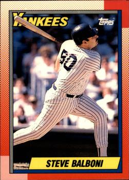 1990 Topps - Collector's Edition (Tiffany) #716 Steve Balboni Front