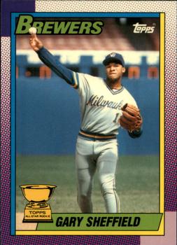 1990 Topps - Collector's Edition (Tiffany) #718 Gary Sheffield Front