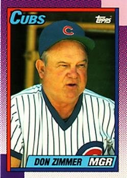 1990 Topps - Collector's Edition (Tiffany) #549 Don Zimmer Front