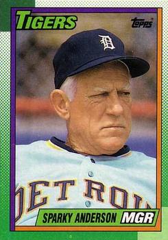 1990 Topps - Collector's Edition (Tiffany) #609 Sparky Anderson Front