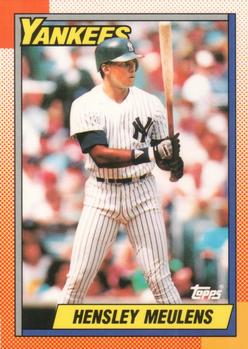 1990 Topps - Collector's Edition (Tiffany) #83 Hensley Meulens Front