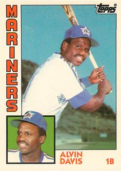 1984 Topps Traded - Limited Edition (Tiffany) #28T Alvin Davis Front