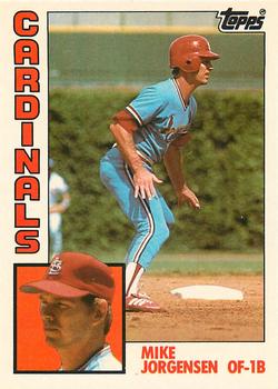1984 Topps Traded - Limited Edition (Tiffany) #60T Mike Jorgensen Front