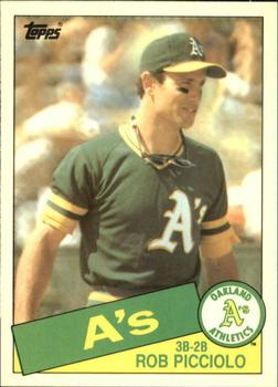 1985 Topps Traded - Limited Edition (Tiffany) #90T Rob Picciolo Front