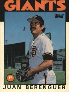 1986 Topps Traded - Limited Edition (Tiffany) #9T Juan Berenguer Front