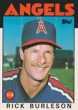1986 Topps Traded - Limited Edition (Tiffany) #16T Rick Burleson Front