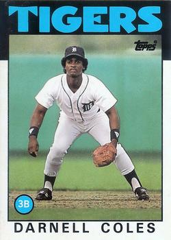 1986 Topps Traded - Limited Edition (Tiffany) #26T Darnell Coles Front