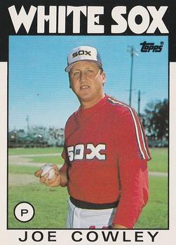 1986 Topps Traded - Limited Edition (Tiffany) #29T Joe Cowley Front