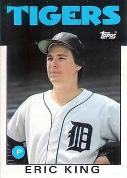 1986 Topps Traded - Limited Edition (Tiffany) #53T Eric King Front