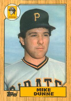 1987 Topps Traded - Limited Edition (Tiffany) #30T Mike Dunne Front