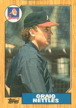 1987 Topps Traded - Limited Edition (Tiffany) #85T Graig Nettles Front