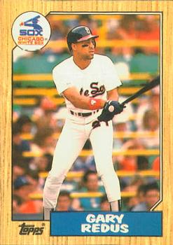1987 Topps Traded - Limited Edition (Tiffany) #99T Gary Redus Front