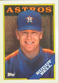 1988 Topps Traded - Limited Edition (Tiffany) #13T Buddy Bell Front