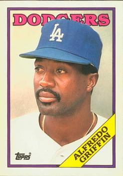 1988 Topps Traded - Limited Edition (Tiffany) #43T Alfredo Griffin Front
