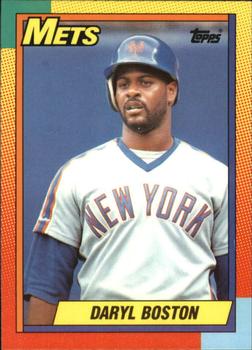 1990 Topps Traded - Limited Edition (Tiffany) #11T Daryl Boston Front