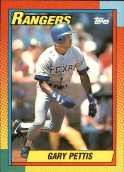 1990 Topps Traded - Limited Edition (Tiffany) #94T Gary Pettis Front