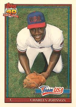 1991 Topps Traded - Limited Edition (Tiffany) #61T Charles Johnson Front