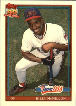 1991 Topps Traded - Limited Edition (Tiffany) #78T Billy McMillon Front