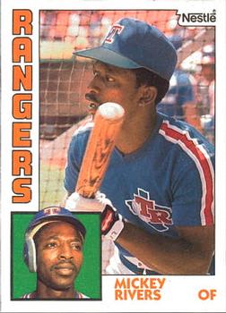 1984 Topps Nestle #504 Mickey Rivers Front