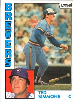 1984 Topps Nestle #630 Ted Simmons Front