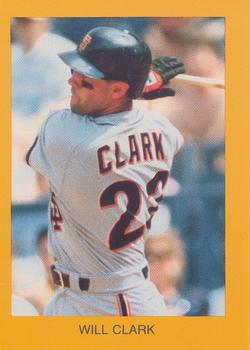 1990 Bay City Bombers (unlicensed) #5 Will Clark Front