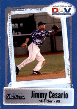 2011 DAV Minor / Independent / Summer Leagues #1030 Jimmy Cesario Front