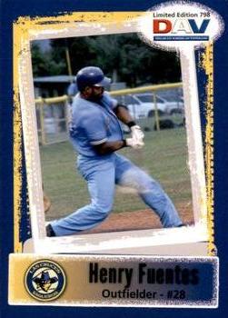 2011 DAV Minor / Independent / Summer Leagues #798 Henry Fuentes Front