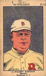 1923 Strip Cards (W515-2) #53 Wilbert Robinson Front
