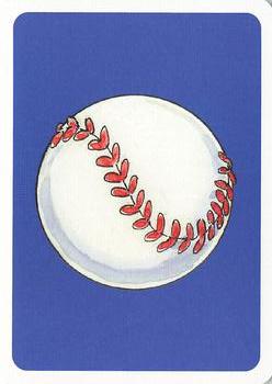 2005 Hero Decks Chicago Cubs Baseball Heroes Playing Cards #6♣ Joe Tinker Back