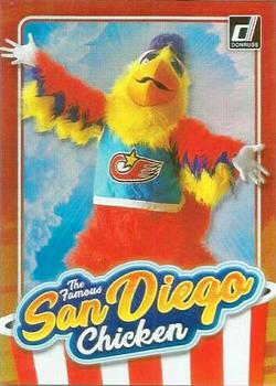2021 Donruss #263 The Famous San Diego Chicken Front