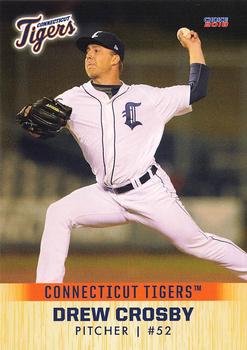 2018 Choice Connecticut Tigers #08 Drew Crosby Front