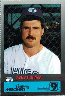 1992 Merchants Bank/WIXT9 Syracuse Chiefs #NNO Gene Walter Front