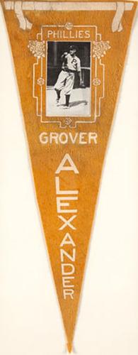 1916 Ferguson Bakery Premium Prize Pennants #NNO Grover Alexander Front