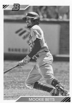2020 Bowman Heritage - Black & White #45 Mookie Betts Front