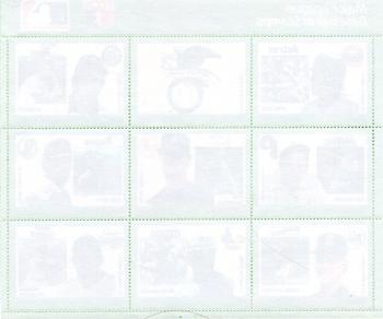 1988 Grenada Baseball Stamps - Sheets #NNO Jose Cruz / AL Logo / Al Kaline / Chuck Klein / Don Mattingly / Mike Witt / Mark Langston / Hubie Brooks / Harmon Killebrew Back
