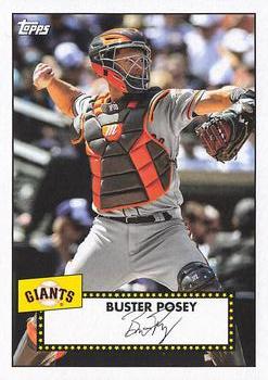2021 Topps - 1952 Topps Redux #T52-8 Buster Posey Front