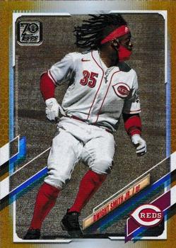 2021 Topps - Gold Foil #582 Dwight Smith Jr. Front