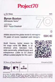 2021-22 Topps Project70 #141 Byron Buxton Back