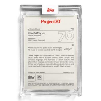 2021-22 Topps Project70 #706 Ken Griffey Jr. Back