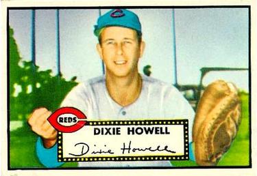 1952 Topps #135 Dixie Howell Front