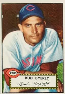 1952 Topps #161 Bud Byerly Front