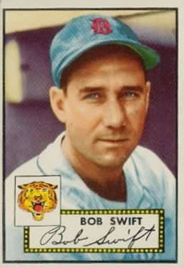 1952 Topps #181 Bob Swift Front