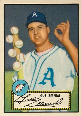 1952 Topps #31 Gus Zernial Front