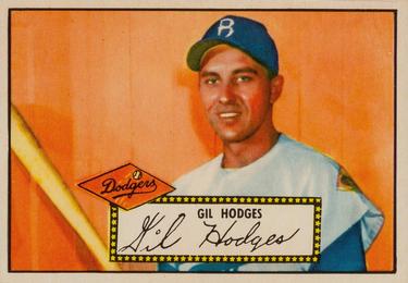 1952 Topps #36 Gil Hodges Front
