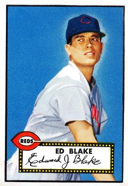 1952 Topps #144 Ed Blake Front